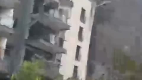 A new video documenting an Iranian missile hitting the Gaf Yam Technology Park in Israel