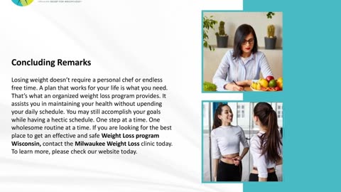 How A Structured Weight Loss Program Can Help Busy Professionals