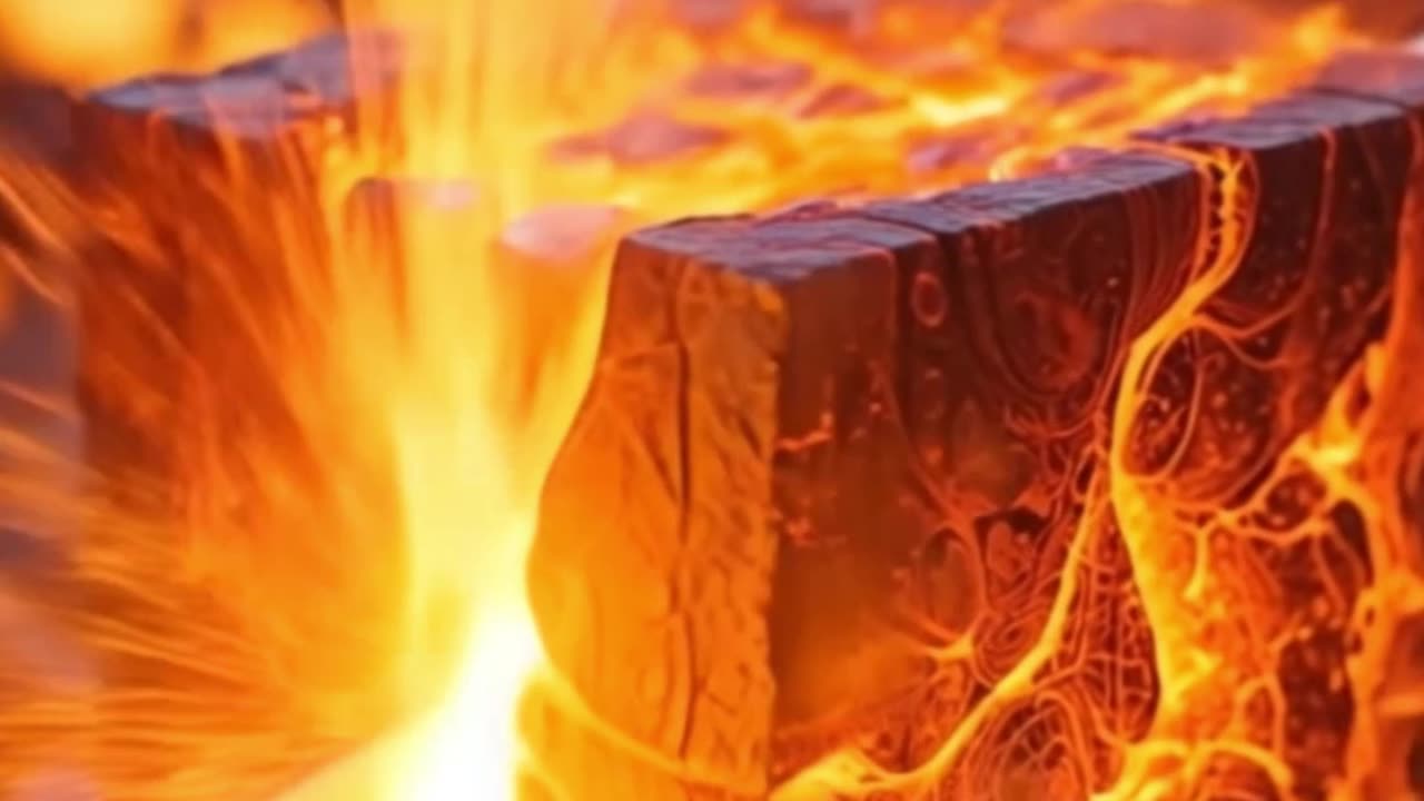 Lava Cube Cutting ASMR