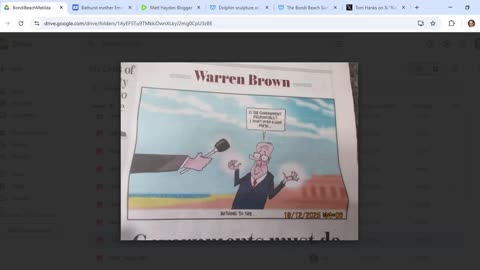 Sydney paper codes Clinton comms, builds matrix around Matilda murdered at Bondi Beach