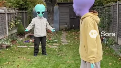 Alien Teleport 😂 | Sora2 AI