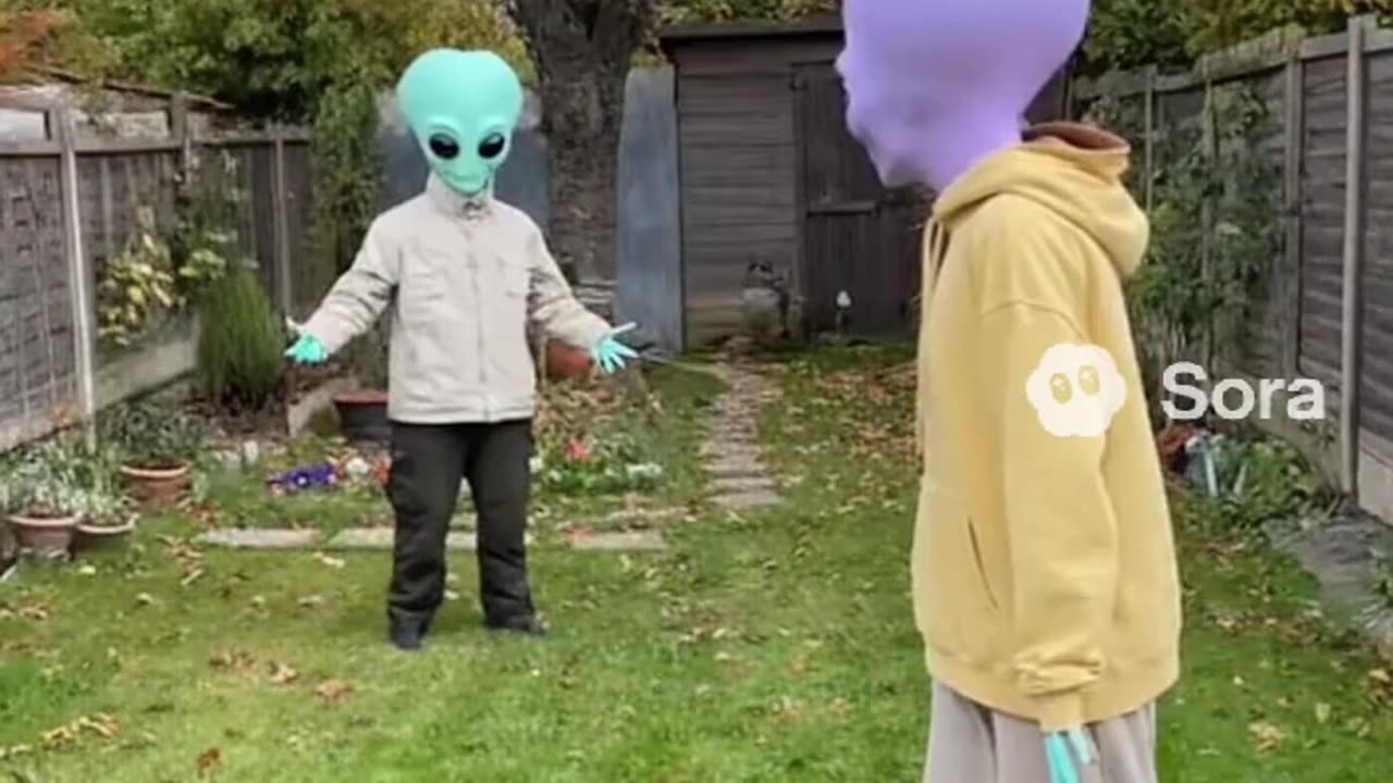 Alien Teleport 😂 | Sora2 AI