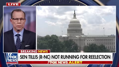 Sen. Tillis says he won't run for reelection.