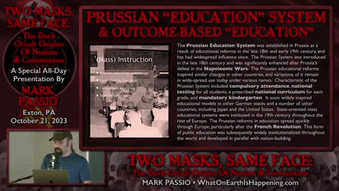 Two Masks Same face -The Dark Occult Origins of Nazism and Communism