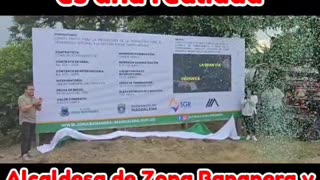 Inicio de obra de pavimentación de la vía entre el corregimiento de Orihueca y la Gran Vía