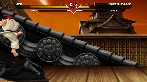 RYU vs DARTH VADER - (Hardest AI)