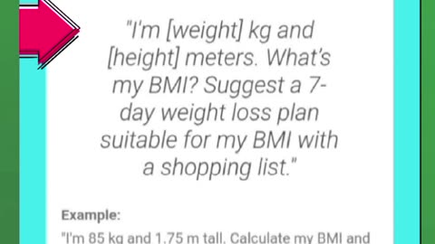 Weight Reduction Using AI