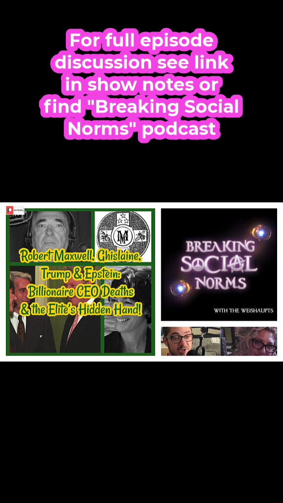 Breaking Social Norms Epstein, Maxwells, Trump & Palantir TikTok Compilation