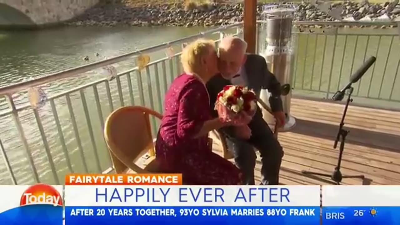 Breaking: Hosts lose it over 93-year-old's raunchy joke