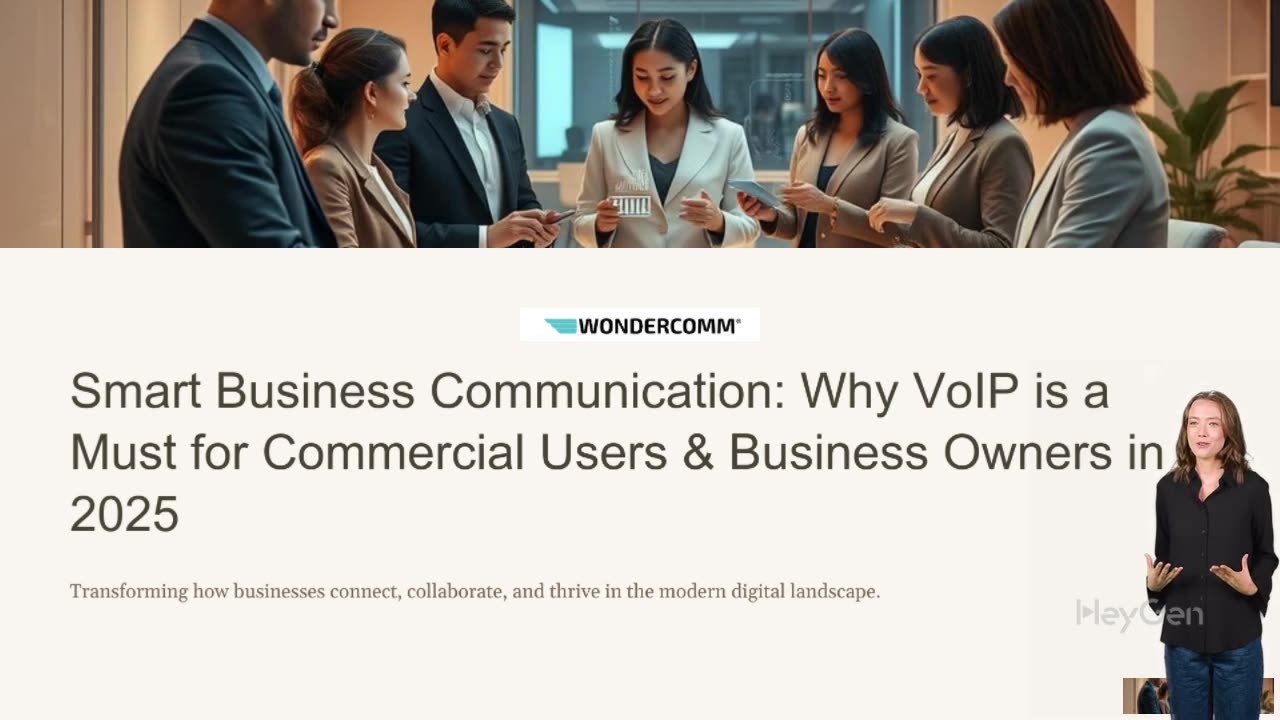 Smart Business Communication Why VoIP is a Must for Commercial Users and Business Owners in 2025