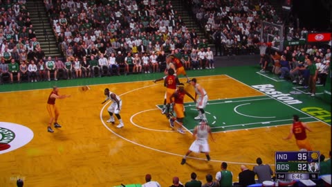 NBA2K: Indiana Pacers vs Boston Celtics (Dunks-Buzzer Beater)