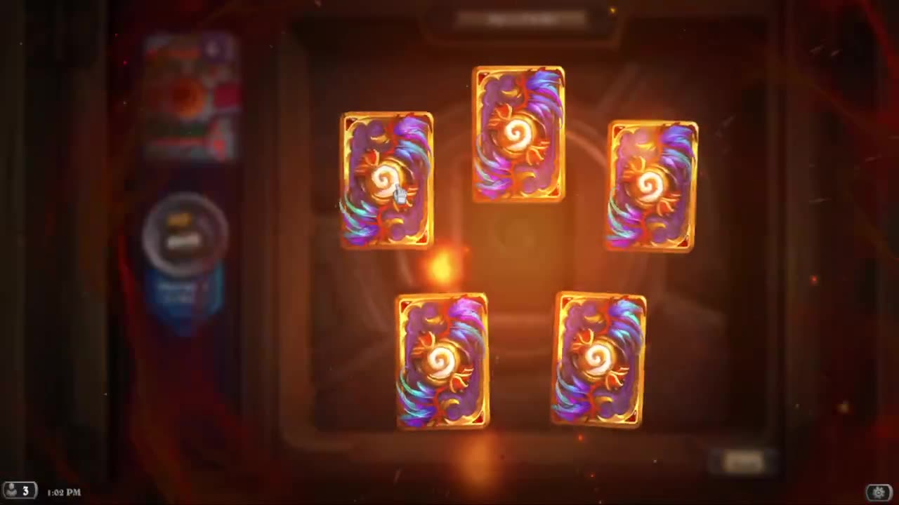 Hearthstone 10 pack opening.