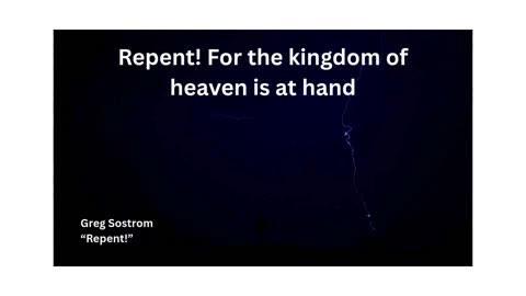 Greg Sostrom "Repent!" (2)