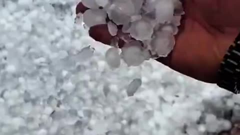 Hail Storm in Missouri USA today 2025