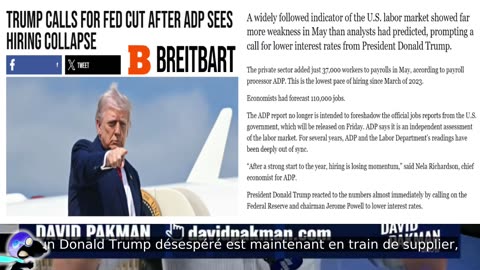 JOBS DISASTER TRUMP CALL FED