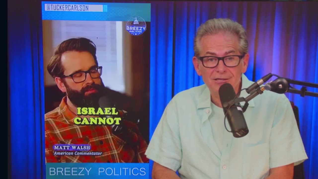 Matt Walsh and Tucker Carlson discuss the nonexistent state of Israel▮The Jimmy Dore Show