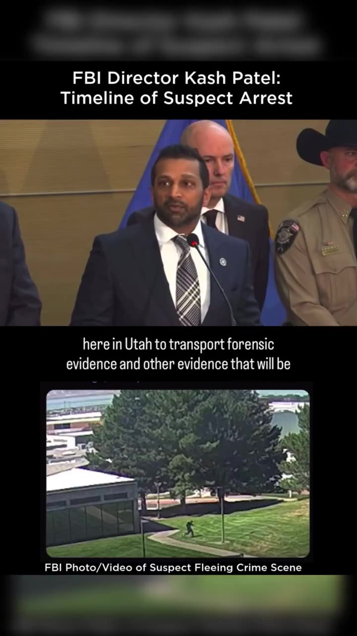 Breaking News⛔️FBI Director Kash Patel- Timeline of Suspect Arrest