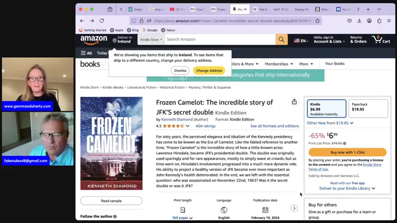 Gemma O'Doherty And Fakenukes Phil Expose The Fake JFK Assassination.
