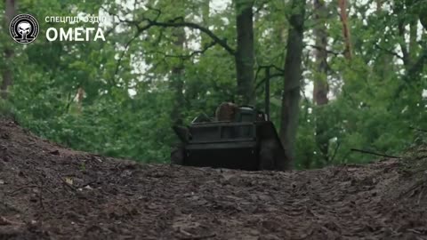 🤖⚔️ Ukraine Russia War | Ukrainian Omega Group Deploys Ground-Based Robotic Complex | RCF