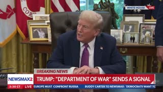 Department of War renaming is a big one