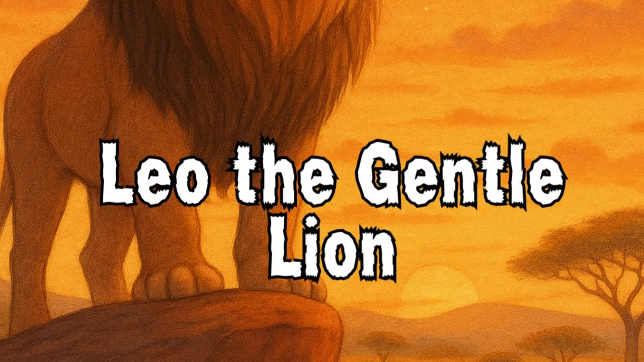 Leo the Gentle Lion | A Bedtime Story About Kindness and Courage