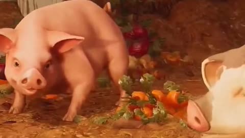 Super Pig Power! Oink Oink! Watch These Pigs Turn Into Heroes!‍🐷💥✨🦸‍♂️🦸‍♀️ #gaming