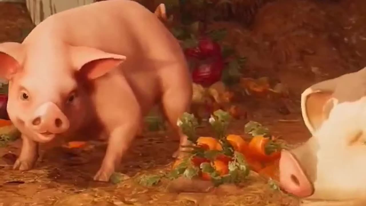 Super Pig Power! Oink Oink! Watch These Pigs Turn Into Heroes!‍🐷💥✨🦸‍♂️🦸‍♀️ #gaming