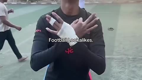 Football lookalikes!
