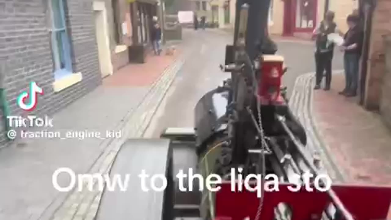 Locomotive on the Street