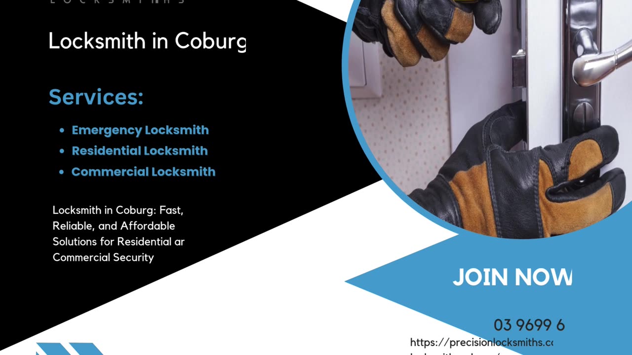 Locksmith in Coburg: Fast, Reliable, and Affordable Solutions for Residential