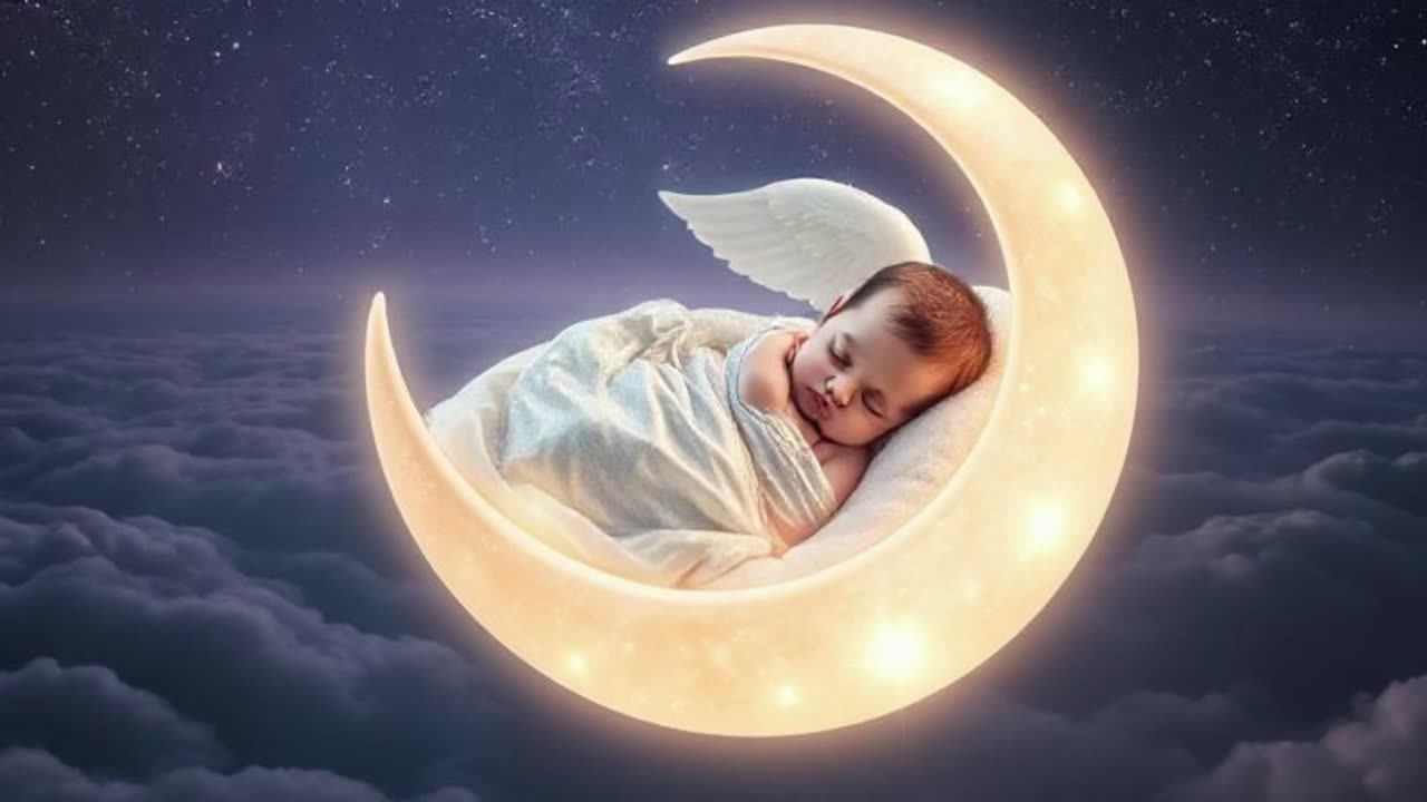 Celestial Cradle – Baby Sleep Music for Deep Sleep | CrystaVibeMusic