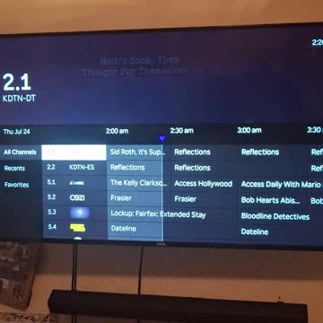 Free TV using an Antenna