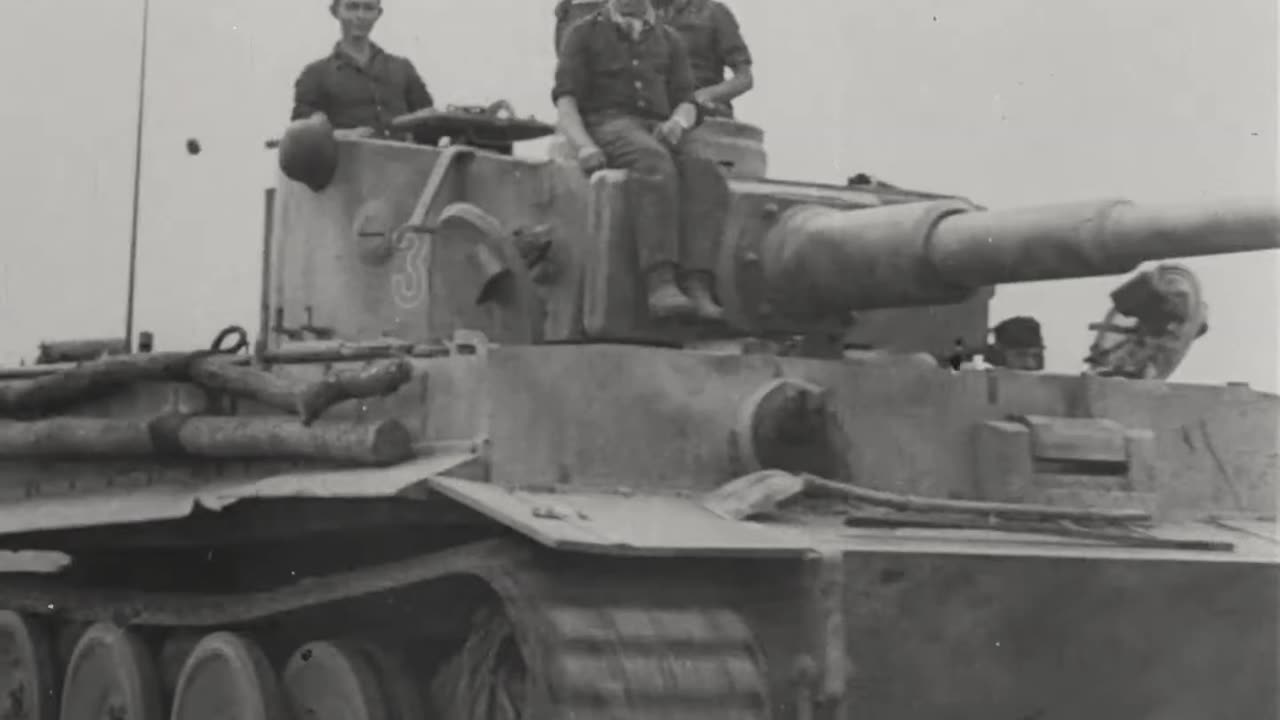 German armored forces in action during Unternehmen Zitadelle in the Summer of 1943