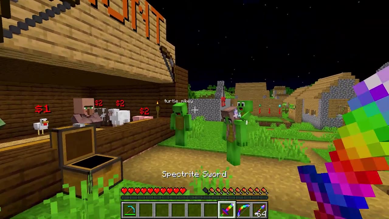 JJ & Mikey vs SCARY MIMIC Underground BASE 😱 – Maizen Minecraft Battle!