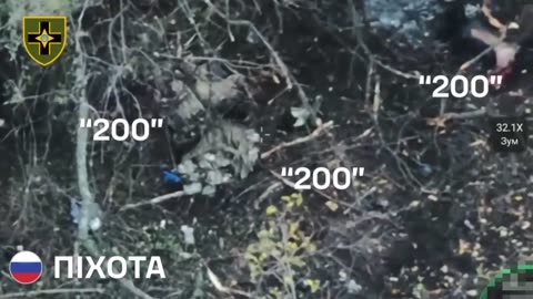 Ukrainian Firebase Opens Up On Russian Infantry Group