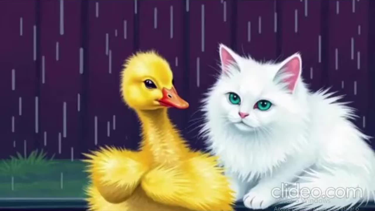 O Patinho Diferente e o Gato que Virou Seu Melhor Amigo.mp4