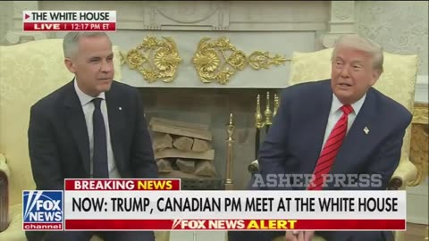 Canadian PM Mark Carney says Canada will never be for sale; President Trump: "Never say never.
