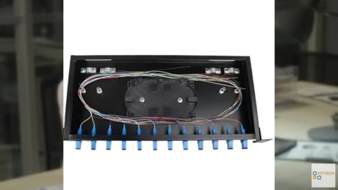GHZHANG 12-core optical fiber terminal box with pigtail fiber flange machine roo