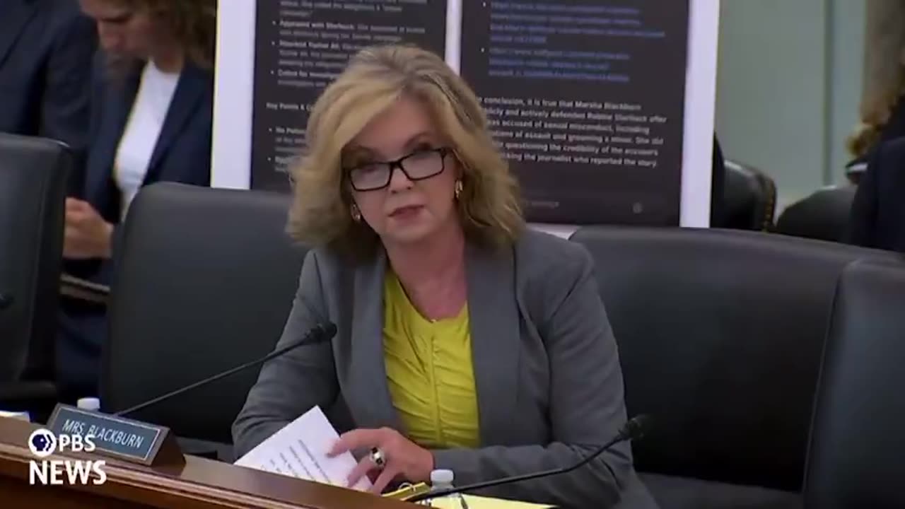 Robby Starbuck - 🚨 Senator @MarshaBlackburn just confronted @Google ’s VP over their AI ...