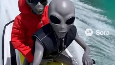 German Alien 😂 | jet ski in Australia 2 - Sora2