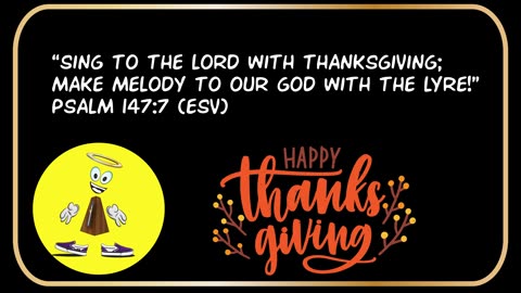 Daily Music verse 11-27-25 Thanksgiving Day