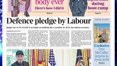 🔥Headlines Saturday 31st May 2025 Newspaper Headlines 🎉📰#britishpress #breakingnews