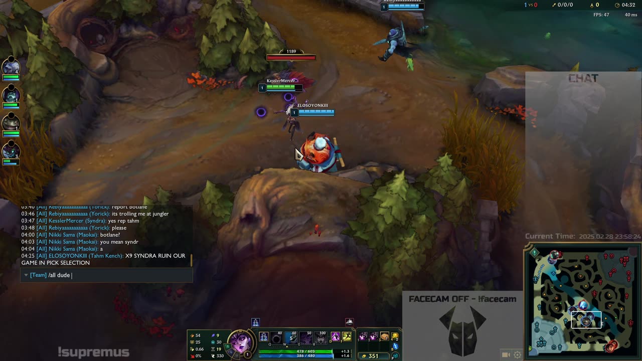[LoL Trolling] Banning Ezreal mid = P U R E R A G E (Includes man with bad music taste))