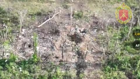 Russian Sapper Mined a Ukrainian Stronghold Near Siversk