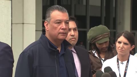 Padilla Gets Choked Up and Speaks in Spanish After Being Arrested For Lunging at Kristi Noem