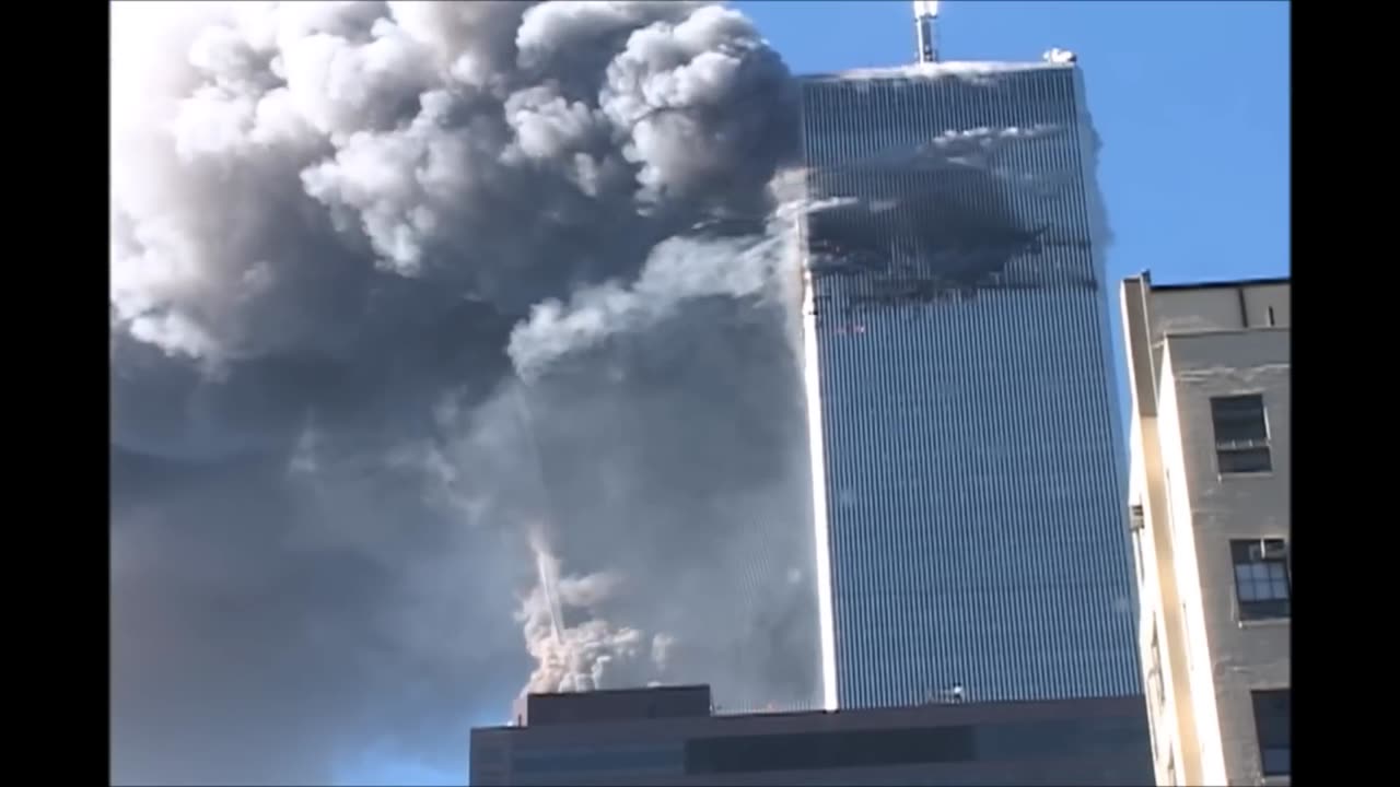 ZERO VIEWS IS SUSPICIOUS! 1st Tower Collapse WTC2 Compilation Raw Footage