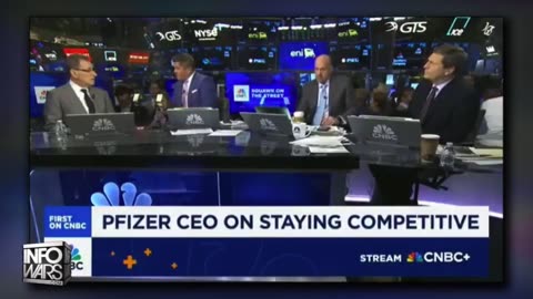 VIDEO: Pfizer Head- Albert Bourla- Touts New Monthly Weight Loss Shot