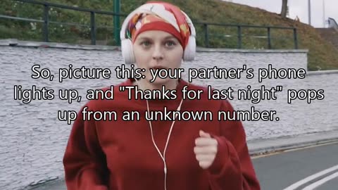 Clip 489 – So, picture this: your partner's phone lights up, and "Thanks