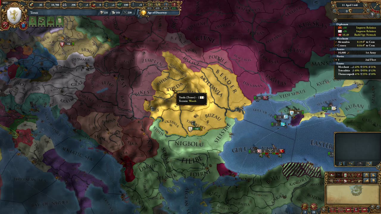 Europa Universalis 4: Rule Britannia 01 Temes - No Commentary