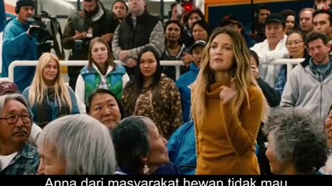 Paus yang tertangkap di samudera
